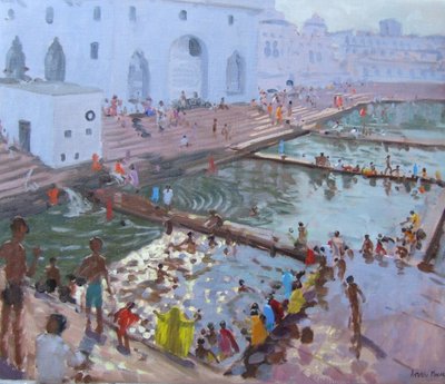 Ghats di Pushkar, Rajasthan da Andrew Macara